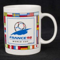 France 98 Official World Cup Soccer Coffee Mug